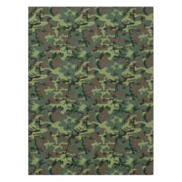 Tarnungs-Camouflage-Grün-Brown-Muster Tischdecke
