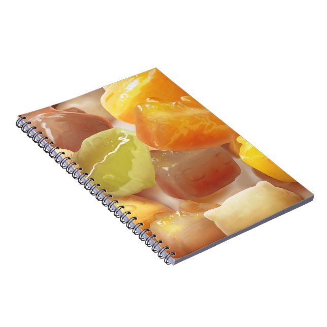 Taro Ball Dessert Illustration Notizblock (Rechte Seite)