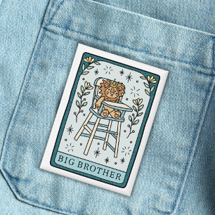 Tarot Baby Dusche Big Brother Button