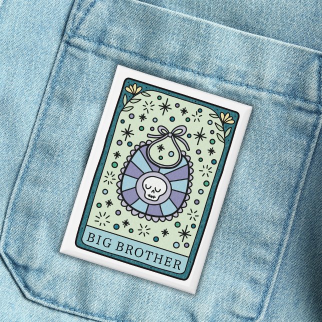 Tarot Baby Dusche Big Brother Button (Von Creator hochgeladen)