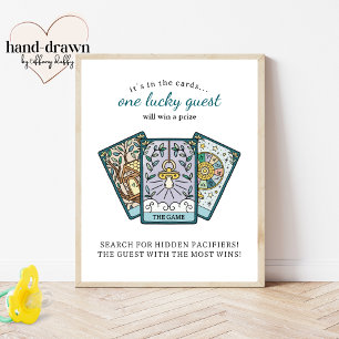 Tarot Babydusche Finden Sie das Schnuller-Spielzei Poster
