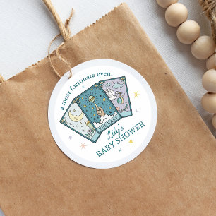 Tarot Babydusche Umschlag Aufkleber Aufkleber