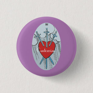 Tarot Card 3 Schwerter Thunder_Cove Button