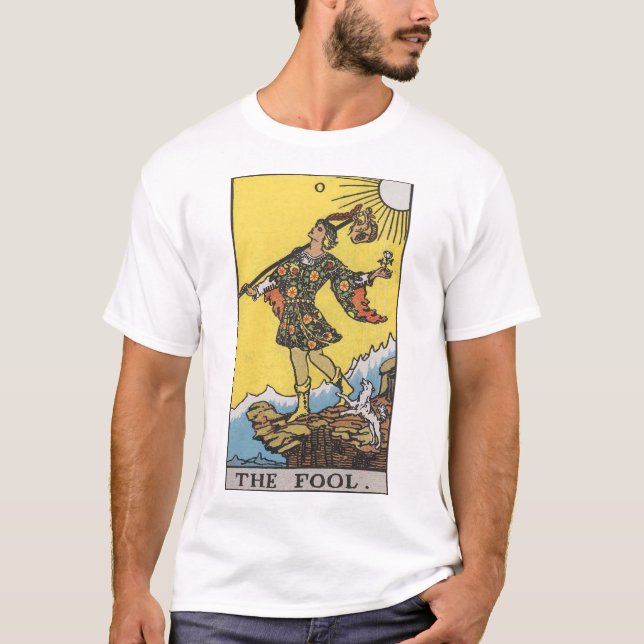 Tarot Card - Der Dumme T-Shirt (Vorderseite)