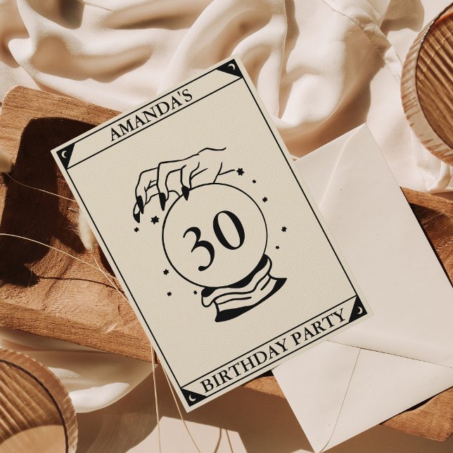 Tarot Card Feier jeder Einladung zum Geburtstag (Von Creator hochgeladen)
