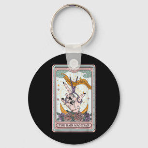 Tarot Card Gotisches Friseur Salon Ha Schlüsselanhänger