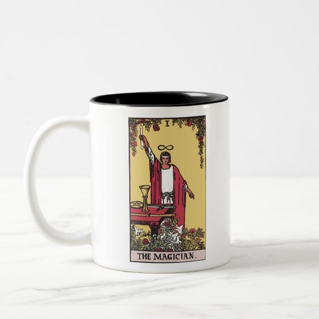 Tarot Card - Magier Zweifarbige Tasse (Links)