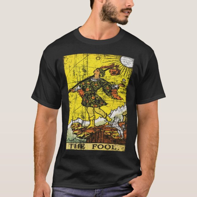 Tarot-Card-Narr T-Shirt (Vorderseite)