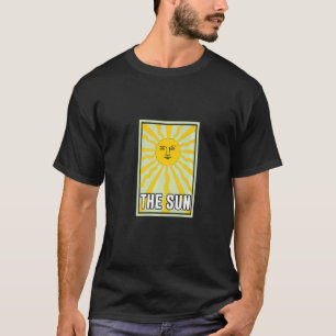 Tarot Card Occult Fortune Mystic Moon Astrologie T-Shirt