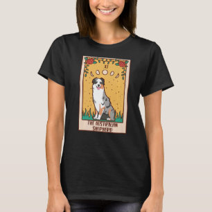 Tarot Card Occult Magic Occultism Dog Australian T-Shirt