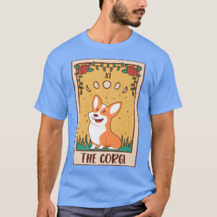 Tarot Card Okkultistischer Okkultismus Dog Corgi T-Shirt