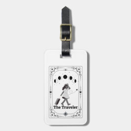 Tarot Card Reisende Astrologie Zodiac Schildkröte Gepäckanhänger