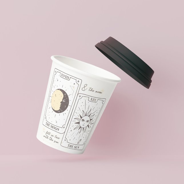 Tarot Cards | BRAUTPARTY | Hochzeit | Liebhaber Pappbecher (Von Creator hochgeladen)