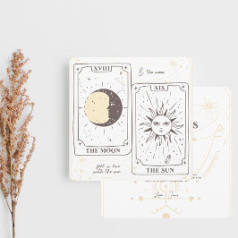 Tarot Cards | BRAUTPARTY | Hochzeit | Neutrale Dankeskarte