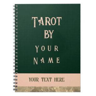Tarot Cards erkunden Notizblock