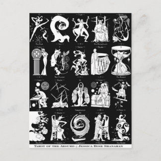 Tarot de l'Absurde — Carte postale
