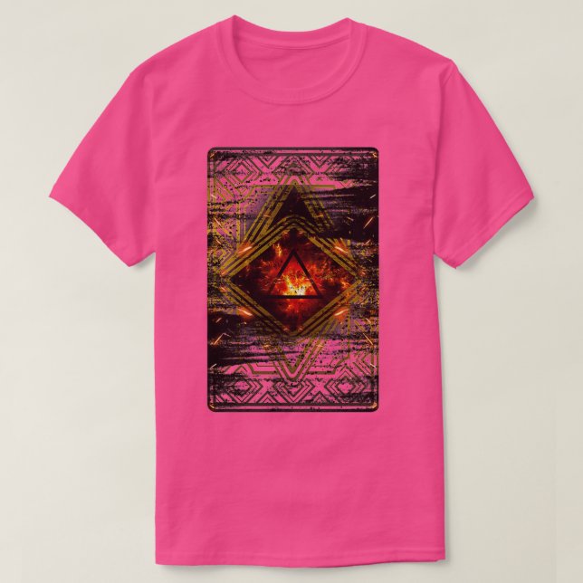 Tarot des Feuers T-Shirt (Design vorne)