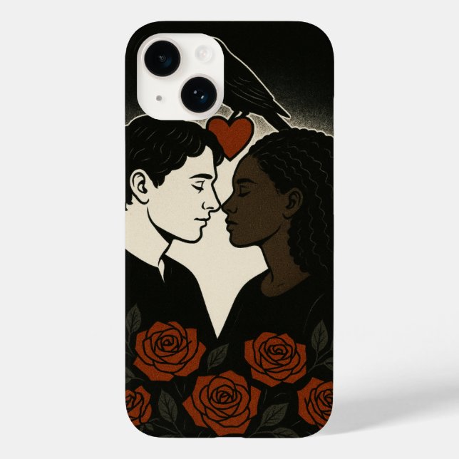 Tarot Domme-Lovers Case-Mate iPhone 14 Hülle (Rückseite)