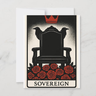 Tarot-Domme - Sovereign Card Mitteilungskarte