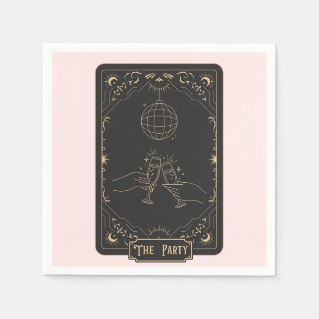 Tarot Esoteric Fortune Serviette (Vorderseite)