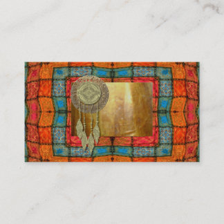 Tarot-Feder-Sinti und Roma-psychisches Visitenkarte