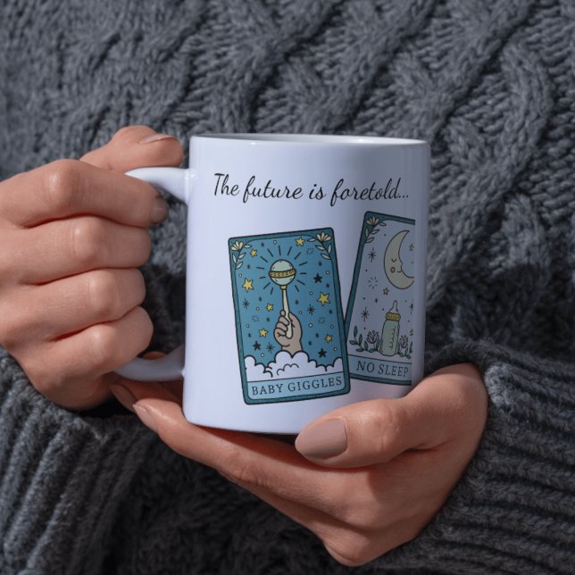 Tarot Fortune Grossesse Genre Mug Neutre (Créateur téléchargé)