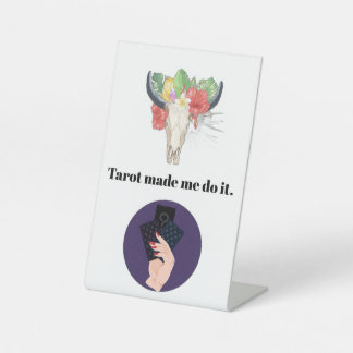 Tarot hat mich dazu gebracht, es zu tun sockelschild