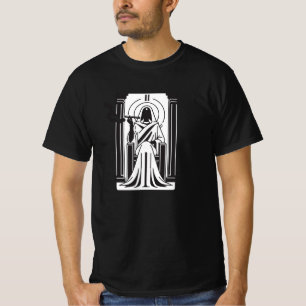 Tarot High Priestess Unkraut Rauchende Esoterik T-Shirt