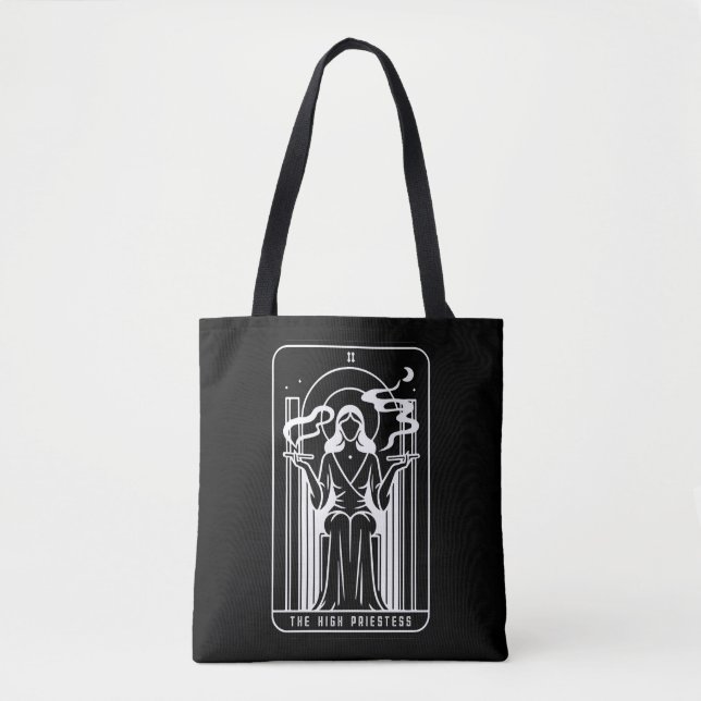 Tarot Hohepriesterin Wöchtlingsrauchkult Tasche (Vorderseite)