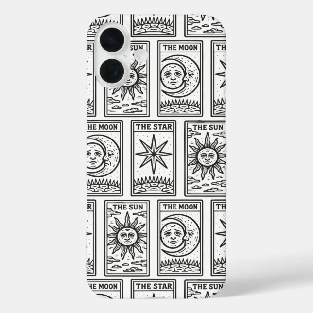 Tarot iPhone 16 Plus Hülle (Rückseite)