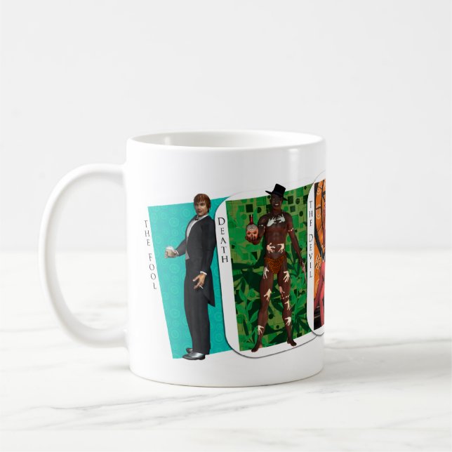 Tarot Kaffeetasse (Links)