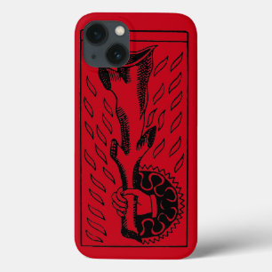 Tarot-Karte: As von Rod iPhone 13 Hülle