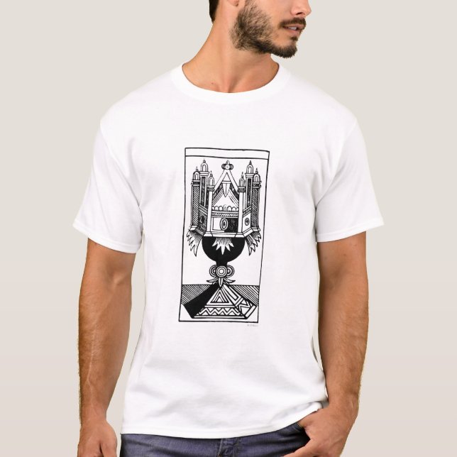 Tarot-Karte: Das As der Schalen T-Shirt (Vorderseite)