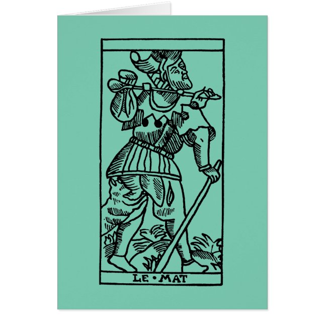 Tarot-Karte: Der Dummkopf (Vorne)