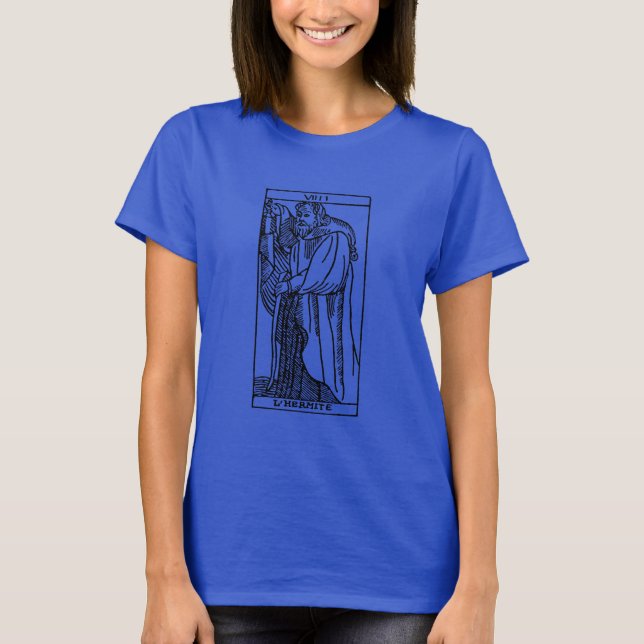 Tarot-Karte: Der Einsiedler T-Shirt (Vorderseite)