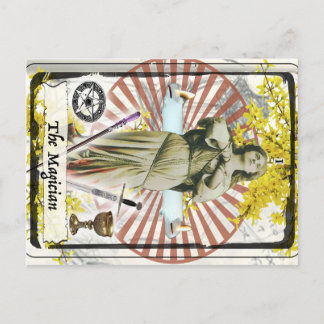 Tarot-Karte Die Magician-Postkarte Postkarte