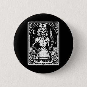 Tarot-Karte für Krankenschwestern und Krankenschwe Button
