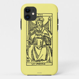 Tarot-Karte: Gerechtigkeit iPhone 11 Hülle