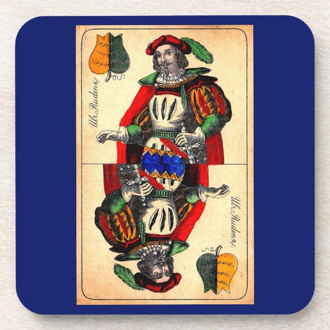 Tarot-Karte Nr. 1 des 19. Jahrhunderts Getränkeuntersetzer (Vorderseite)