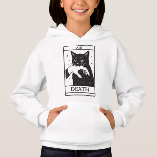 Tarot-Karte Schwarze Katze Shirt – Tarot Tod Tee, 