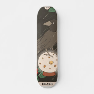 Tarot-Karte XIII Arcana-Kristallkugel Skateboard