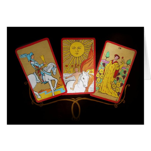 Tarot-Karten (2) (Vorderseite (Horizontal))