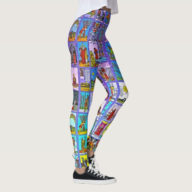 Tarot-Karten Leggings (Rechts)