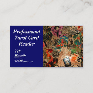 Tarot-Karten-Lesegeschäfts-Karte Visitenkarte