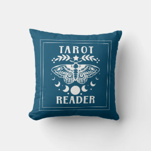 Tarot-Kartenleser Mondphase Galaxie Sterne Wurfkis Kissen