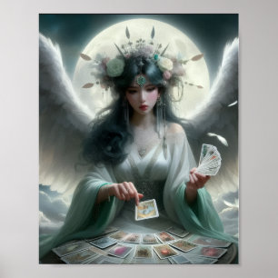 Tarot-Kartenplakat Poster