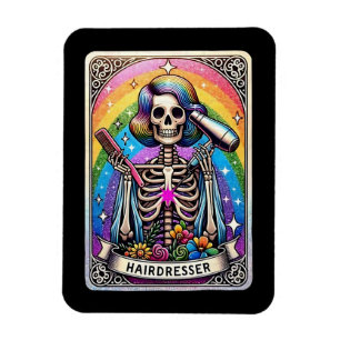 Tarot-Kartensammlung für den Friseur Magnet