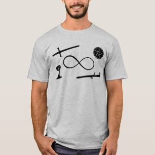 Tarot Lemniscate: The Magician & 4 Elements T-Shirt