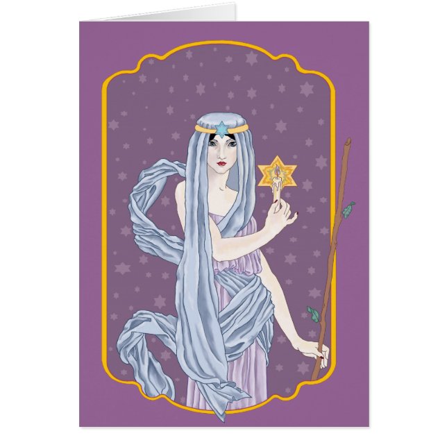 Tarot l'ermite (Devant)
