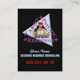 Tarot-Lesung - Geschäfts-Karte Visitenkarte
